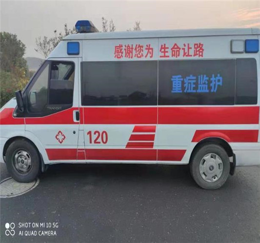 岭口镇救护车出租服务案例3