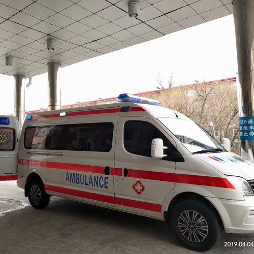 岭口镇救护车出租服务案例2
