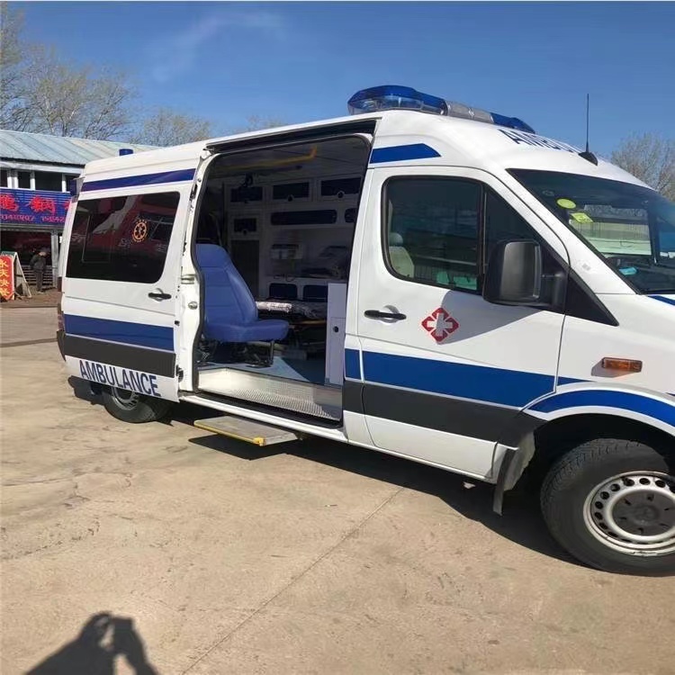 岭口镇私人长途救护车出租转院回家